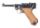 (C) DWM 1920/1917 LUGER SEMI AUTOMATIC PISTOL.