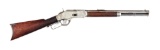 (C) WINCHESTER MODEL 1873 .44 WCF LEVER ACTION RIFLE.