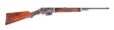 (C) WINCHESTER MODEL 1905 DELUXE FACTORY ENGRAVED .32 SEMI-AUTOMATIC RIFLE.