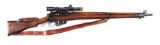 (C) BRITISH BSA LEE-ENFIELD NO. 4 MK. I (T) BOLT ACTION .303 SNIPER RIFLE.
