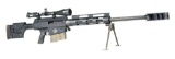 (M) BUSHMASTER BA50 .50BMG BOLT ACTION RIFLE WITH COUNTER SNIPER MILITARY OPTICAL GUNSIGHT CORP SCOP