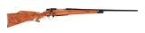 (M) REDWOOD BURL STOCKED BROWNING BBR BOLT ACTION RIFLE.