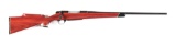 (M) AMARANTH (PELTGYNE SPP.) STOCKED BROWNING BBR BOLT ACTION RIFLE.