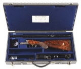 (M) KARL HAUPTMANN DOUBLE RIFLE IN 9.3X74R WITH SWAROVSKI GLASS, ENGRAVED BY ARMIN BUNDSCHUH, AND CA