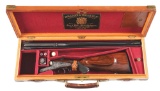 C) STUNNING GOLDEN AGE HOLLAND AND HOLLAND CUSTOM NO 2 HAMMERLESS EJECTOR DOUBLE RIFLE IN.375 H&H FL