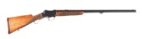 (C) A.D. JANSEN MARTINI-HENRY .577 CORDITE SINGLE SHOT BREECH-LOADING RIFLE WITH TWO BOXES OF .577 N