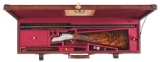 (M) A WONDERFUL LUCIANO BOSIS 20 GAUGE OVER AND UNDER IN CASE.