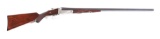 (C) CASED PARKER VHE GRADE 28 GAUGE SXS SHOTGUN WITH EXTRA BUTTSTOCK AND FOREND.