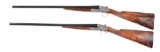 (M) MATCHED PAIR OF HOLLAND AND HOLLAND ROYAL SIDE BY SIDE 12 BORE SHOTGUNS IN CASE.