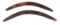 LOT OF 2: CARVED AUSTRALIAN BOOMERANGS.