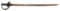 DOUBLE DISK AMERICAN NAVAL CUTLASS 1797 PATTERN OR EARLIER