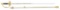 NICELY ETCHED INDIAN WAR 1860 STAFF AND FIELD BY A & A SCHNITZLER