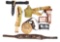 LOT OF 7: US INDIAN WARS, SPANISH AMERICAN WAR, AND WWII FIELD GEAR