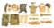 LARGE LOT OF AMERICAN AMMO BELTS, BAGS AND GEAR.