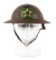 WWI U.S.M.C. 5TH MARINES SUPPLY COMPANY PAINTED HELMET.