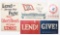 LOT OF 5: US WWI LIBERTY BOND POSTERS