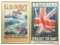 LOT OF 2: US AND BRITISH WWI ENLISTMENT POSTERS