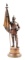IMPERIAL GERMAN GARDE COLOR BEARER BRONZE STATUE.