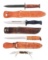 LOT OF 4: US WWII FIGHTING KNIVES AND US ARMY POCKET KNIFE