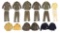 LARGE LOT OF WWII USMC AND US NAVY UNIFORMS