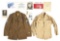 US WWII ID'D 449TH BOMB GROUP CATERPILLAR CLUB UNIFORM, PAPERWORK, AND PHOTO GROUPING