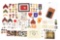 LOT OF SEVERAL SMALL ID'D USMC MEDAL AND INSIGNIA GROUPINGS