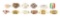 LOT OF WWII AXIS POWERS SOUVENIR RINGS