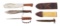 LOT OF 3: WWII USMC BOLO KNIFE, WWI BOLO KNIFE, AND WWI M1917 TRENCH KNIFE