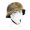 GERMAN WWII M40 HEER TWO-COLOR SPRAY CAMOUFLAGE HELMET