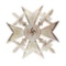 GERMAN WWII CONDOR LEGION SPANISH CROSS IN SILVER