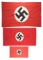 LOT OF 3: THIRD REICH FLAGS