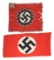 LOT OF 2: THIRD REICH FLAGS