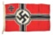 THIRD REICH 50 X 85CM BATTLE FLAG