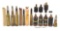 LOT OF 13: WORLD WAR II JAPANESE GRENADES AND SHELLS.