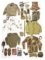 LARGE LOT OF MISCELLANEOUS US, WEST GERMAN, AND EAST GERMAN MILITARY ITEMS.