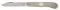 FRENCH CUSTOM SINGLE BLADE 14K GOLD KNIFE.