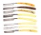 LOT OF 8: CELLULOID STRAIGHT RAZORS.