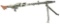 ORIGINAL GERMAN WWII MG-34 DISPLAY MACHINE GUN.