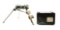 LOT OF 2: YUGOSLAVIAN MG53 TRIPOD AND GERMAN WWII AAMO CRATE