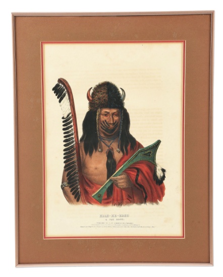 MCKENNEY & HALL LITHOGRAPH "KISH-KE-KOSH".