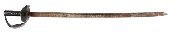 DOUBLE DISK AMERICAN NAVAL CUTLASS 1797 PATTERN OR EARLIER