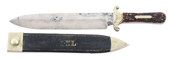 FINE GEO. WOSTENHOLM I*XL SPEAR POINT BOWIE