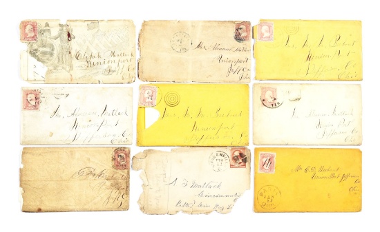 CIVIL WAR ARCHIVE OF ALBERT MATLACK, 43RD OHIO VOLUNTEER INFANTRY.