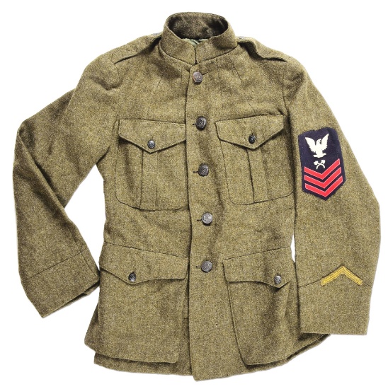 WWI US NAVY RAILWAY GUN UNIFORM