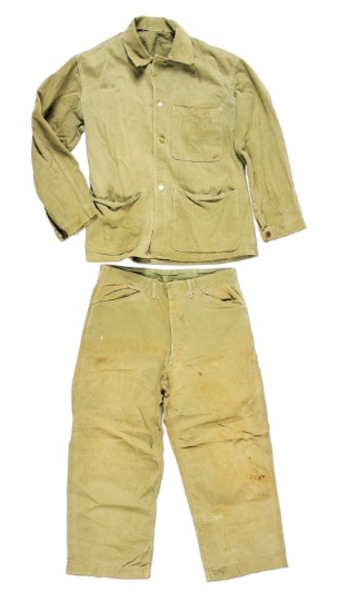 ID'D WWII USMC P41 FATIGUE SET