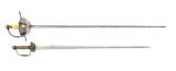 LOT OF 2: SPANISH RAPIER & SMALLSWORD.