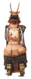 A GOOD SET OF JAPANESE ARMOR, EDO PERIOD, IN TRAVEL BOX.