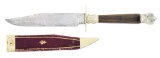 VICTORIAN BRITISH BOWIE KNIFE BY WILLIAM RODGERS