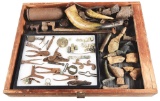 LARGE AND EXTENSIVE LOT OF CIVIL WAR ERA RELICS.