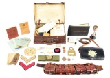 LARGE LOT OF BRITISH FIELD GEAR AND EPHEMERA.